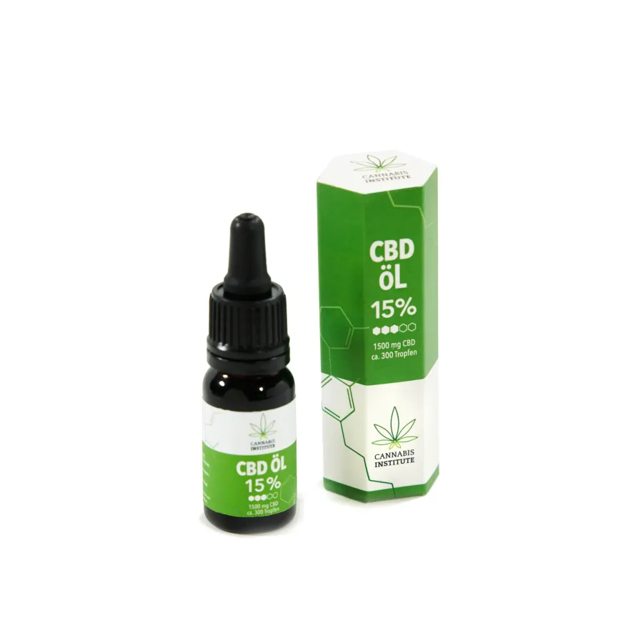 Olej CBD 15% 1500mg 10ml Cannabis Institute Olej CBD 15% 1500mg 10ml Cannabis Institute