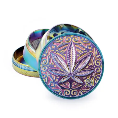 Metal Grinder TRANCE LEAF 50mm fire-flow Metal Grinder TRANCE LEAF 50mm fire-flow