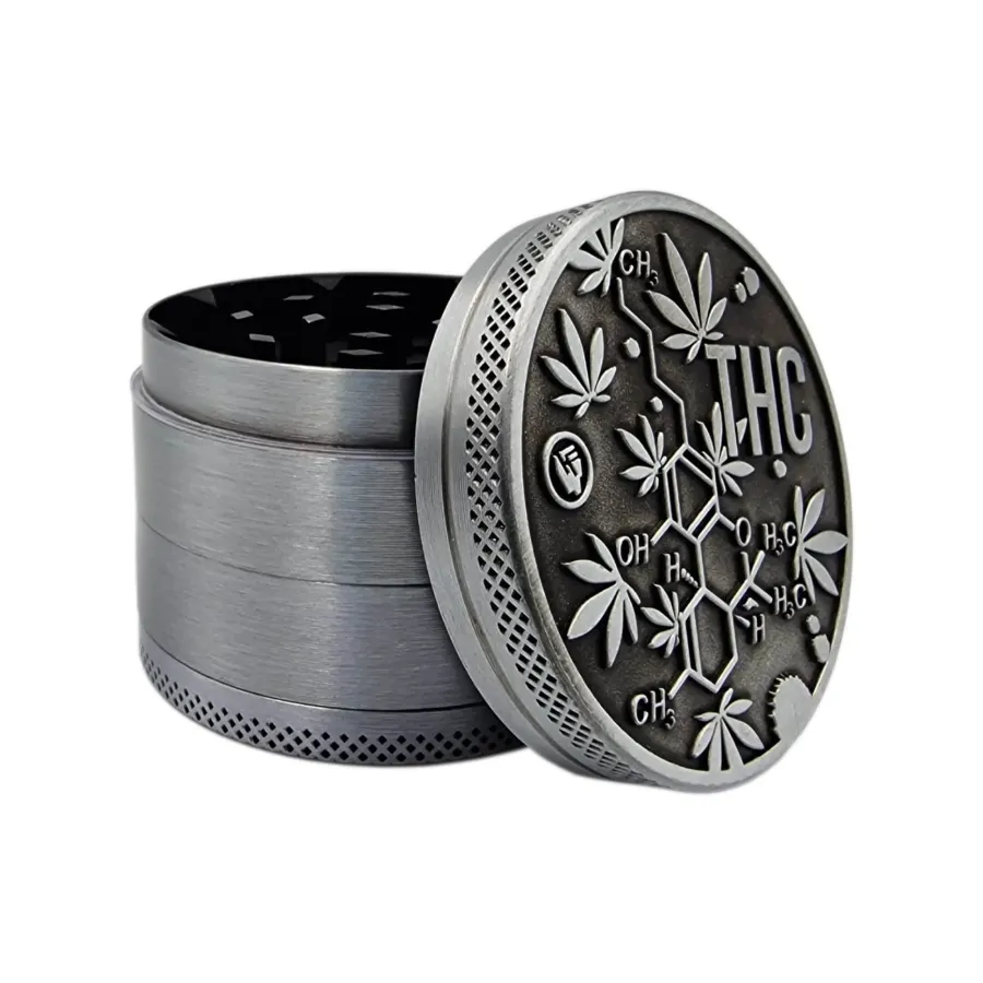 THC MOLECULE 50mm fire-flow grinder | Hemp Shop THC MOLECULE 50mm fire-flow grinder | Hemp Shop