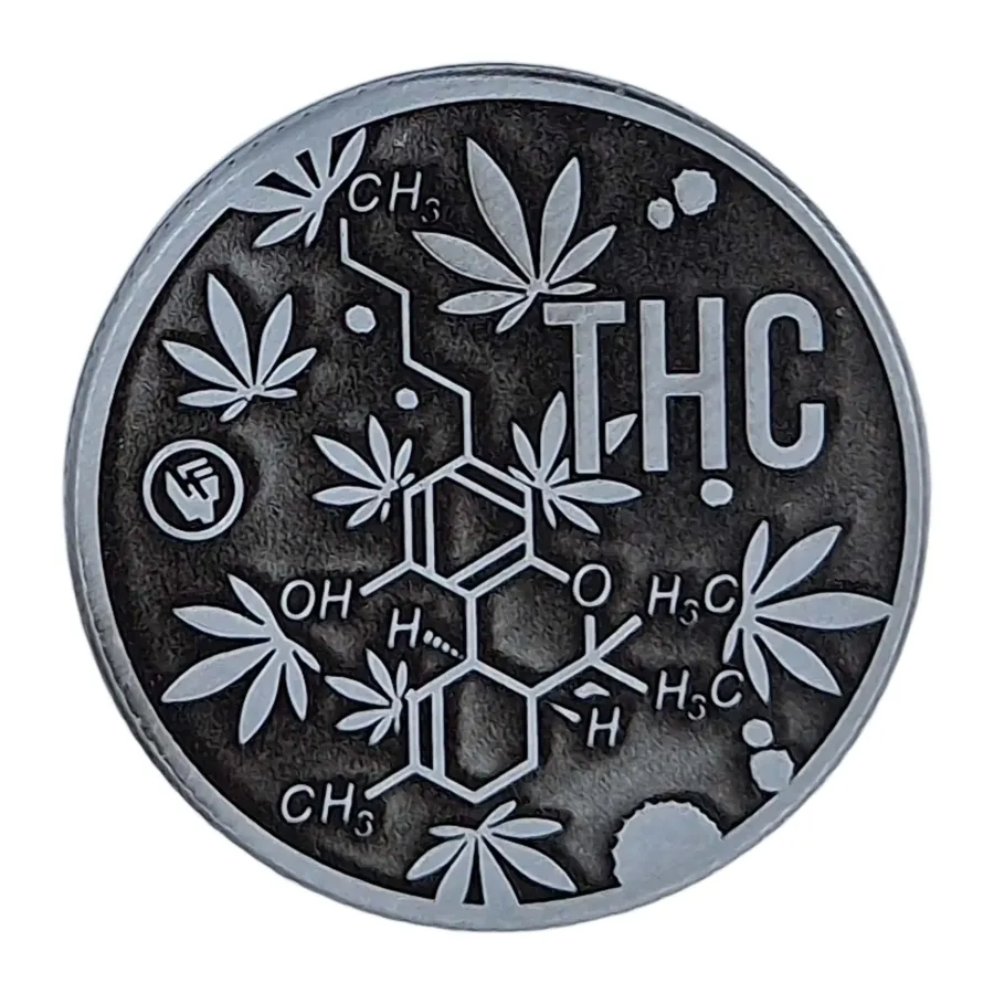 THC MOLECULE 50mm fire-flow grinder | Hemp Shop THC MOLECULE 50mm fire-flow grinder | Hemp Shop