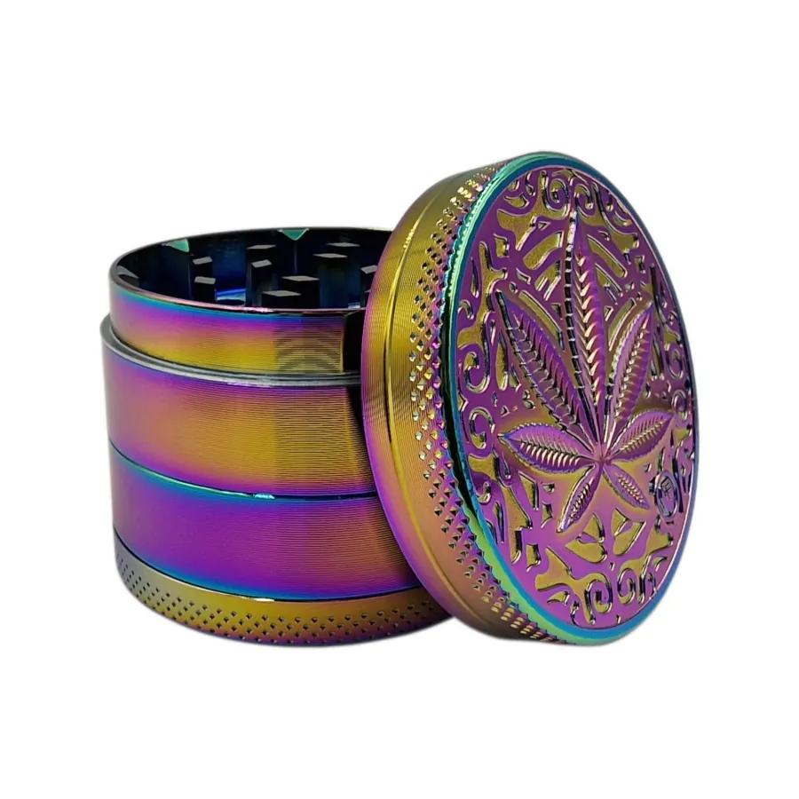 Metal Grinder TRANCE LEAF 50mm fire-flow