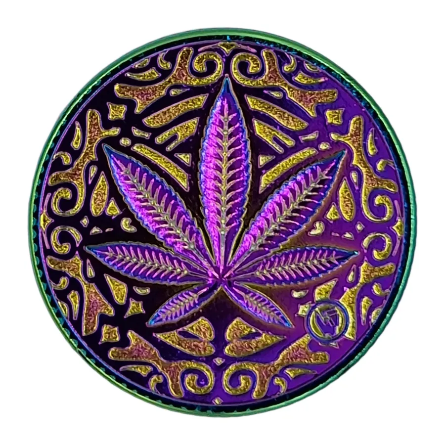 Metal Grinder TRANCE LEAF 50mm fire-flow