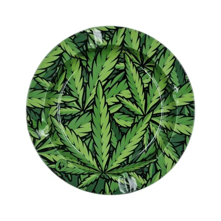 Переносна металева попільничка leaves Переносна металева попільничка leaves