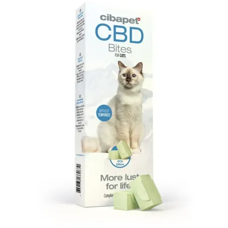 CBD snack for cats 40 pcs. Cibapet CBD snack for cats 40 pcs. Cibapet