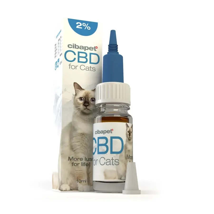 Olej CBD 2% dla kota 10ml Cibapet