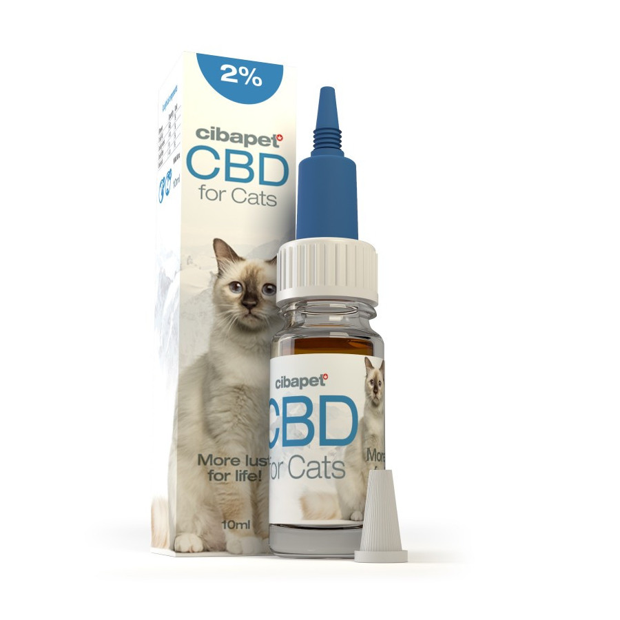 Oil CBD 2% for cats cibapet