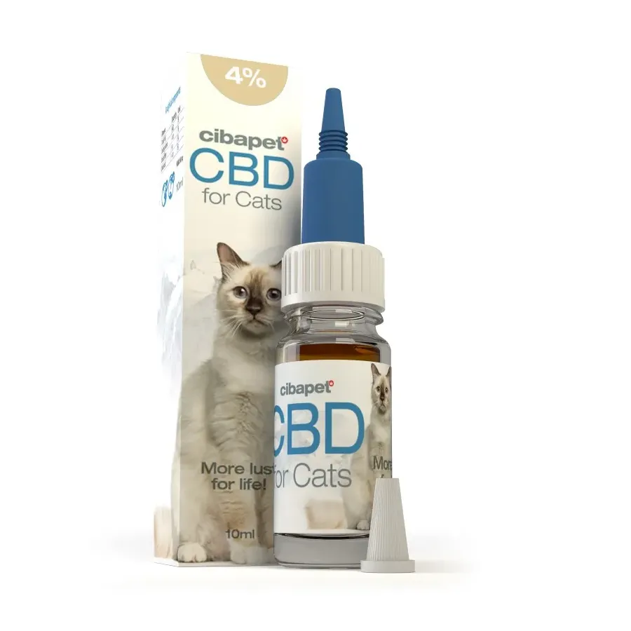 copy of Olej CBD 4% dla kota 10ml Cibapet