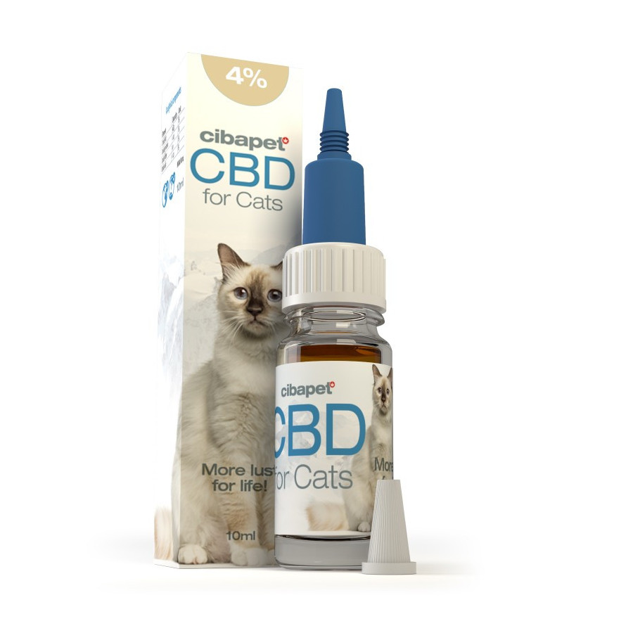 Oil CBD 4% for cats cibapet