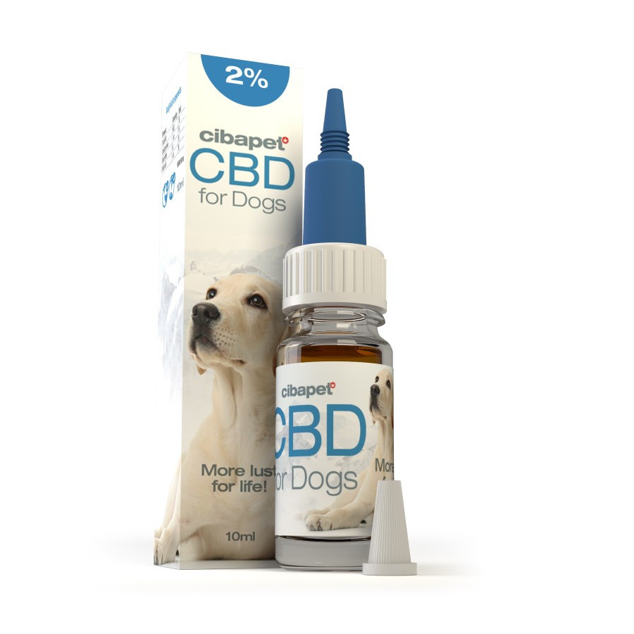 CBD масло 2% для собаки 10 мл Cibapet