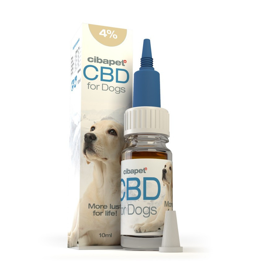 CBD масло 4% для собаки 10 мл Cibapet