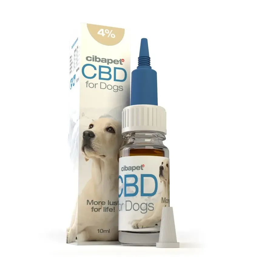 Oil CBD 4% for dogs cibapet