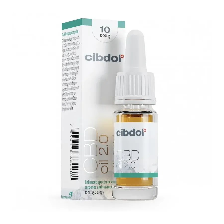 Olejek konopny CBD 2.0 10% 10ml Cibdol