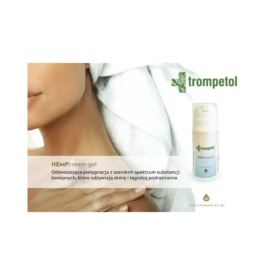 Trompetol neutralny konopny żel-krem 100ml