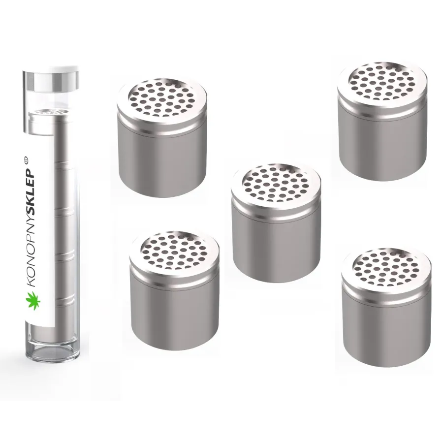 V3 pro Capsule Caddy pojemnik + 5 kapsułek do cbd V3 pro Capsule Caddy pojemnik + 5 kapsułek do cbd