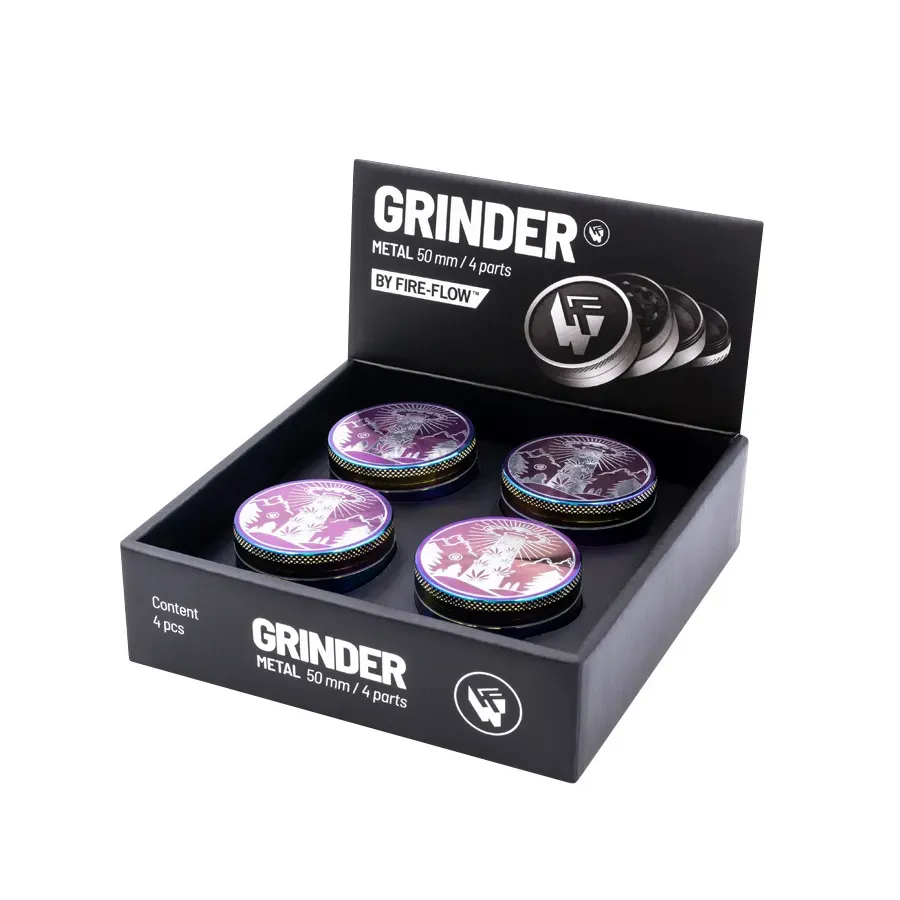 Młynek 420 Ufo ICY 50mm Fire-flow Młynek 420 Ufo ICY 50mm Fire-flow