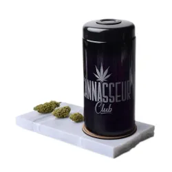 Cannasseur Club Odorless Container 60g with Hygrometer