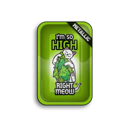 Tacka metalowa High Right Meow - 27,5 x 17,5 cm Tacka metalowa High Right Meow - 27,5 x 17,5 cm