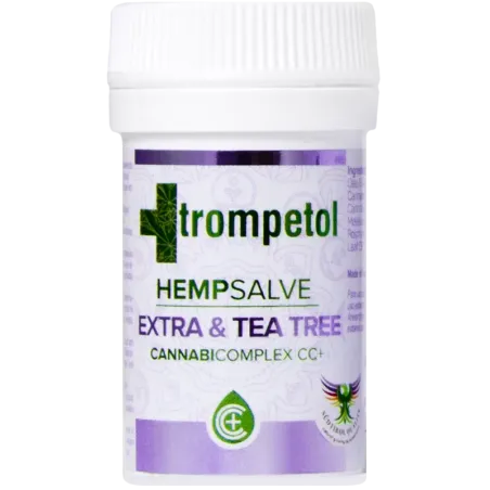 MAŚĆ KONOPNA CBD EXTRA Z OLEJKIEM Z DRZEWA HERBACIANEGO 30ML MAŚĆ KONOPNA CBD EXTRA Z OLEJKIEM Z DRZEWA HERBACIANEGO 30ML