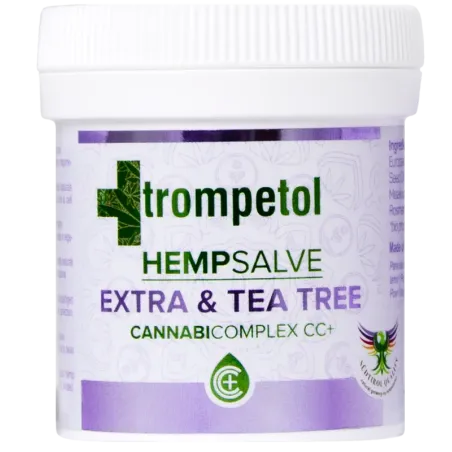 MAŚĆ KONOPNA CBD EXTRA Z OLEJKIEM Z DRZEWA HERBACIANEGO 100ML MAŚĆ KONOPNA CBD EXTRA Z OLEJKIEM Z DRZEWA HERBACIANEGO 100ML