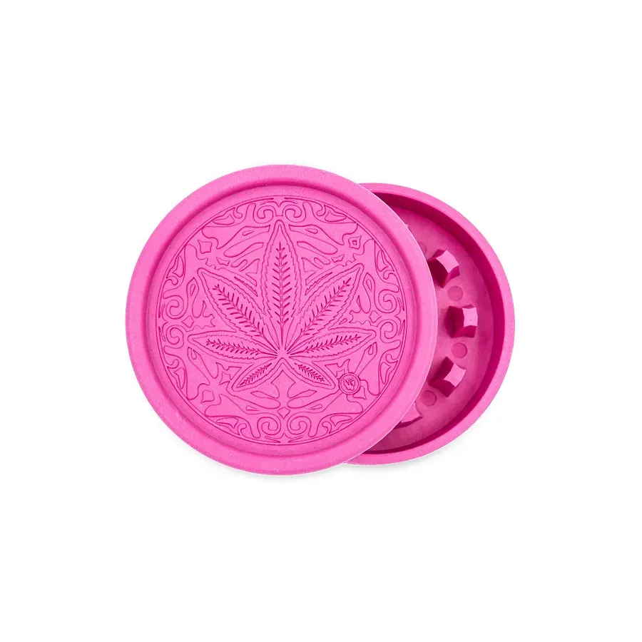 Hemp grinder Trance leaf 55mm fire-flow Hemp grinder Trance leaf 55mm fire-flow