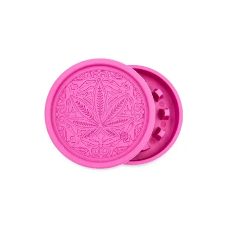 Hemp grinder Trance Leaf 55mm fire-flow