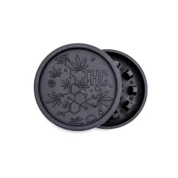 THC Molecule Hemp Fiber Grinder 55mm fire-flow