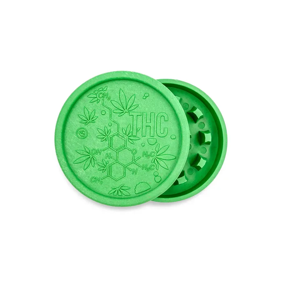 Hemp grinder THC Molecule 55mm fire-flow