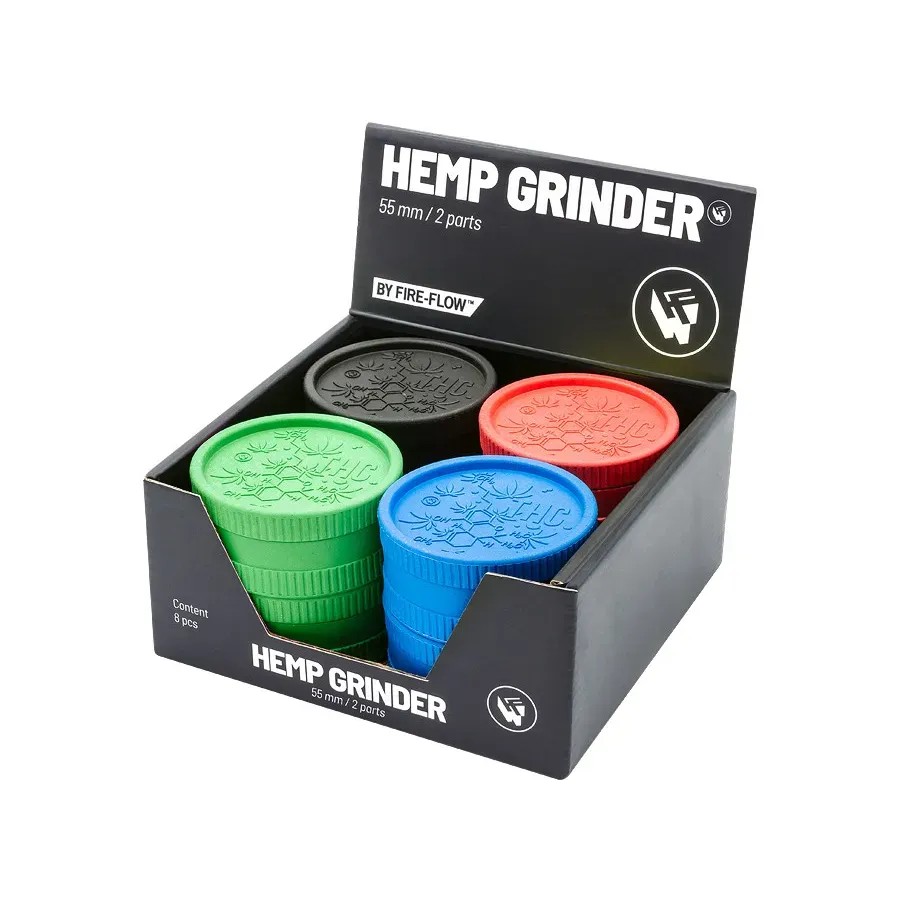 Hemp grinder THC 55mm fire-flow Hemp grinder THC 55mm fire-flow