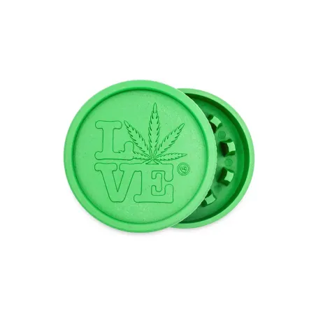 Hemp grinder LOVE 55mm fire-flow Hemp grinder LOVE 55mm fire-flow