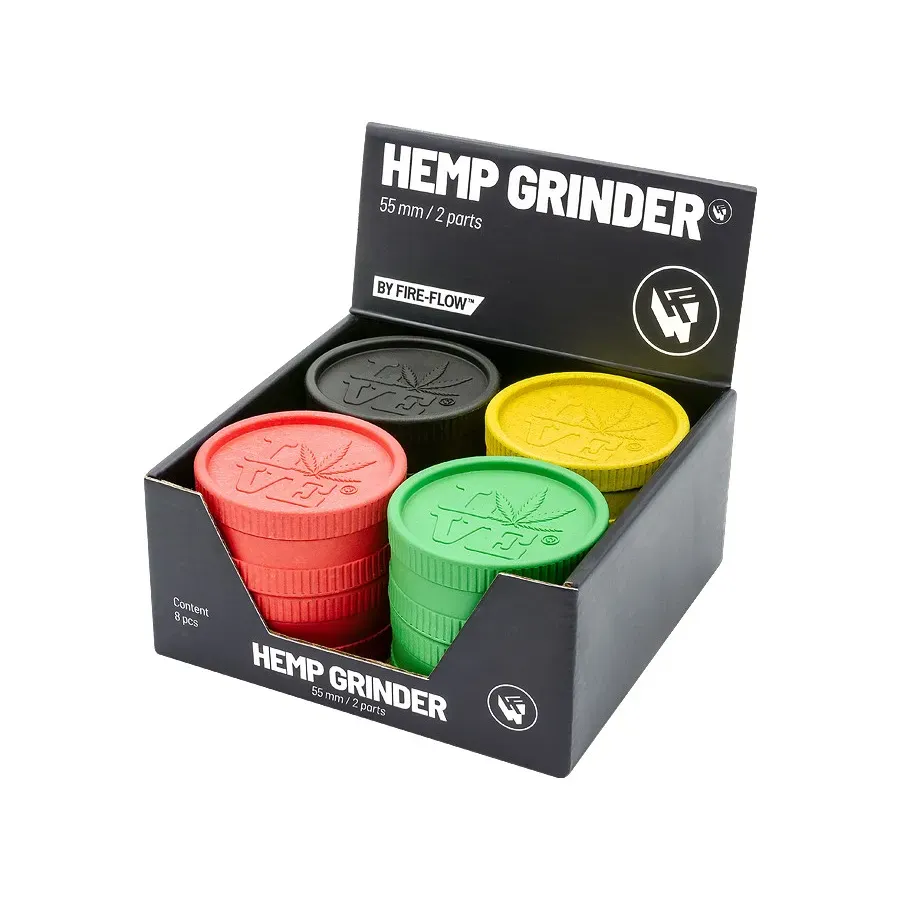 Hemp grinder LOVE 55mm fire-flow Hemp grinder LOVE 55mm fire-flow