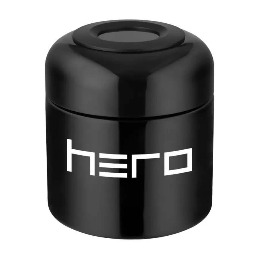 Szklany pojemnik bezzapachowy z higrometrem 100ml HERO Szklany pojemnik bezzapachowy z higrometrem 100ml HERO