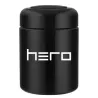 Glass unscented container with hygrometer 250ml HERO | Hemp Shop Glass unscented container with hygrometer 250ml HERO | Hemp Shop