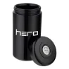 Glass unscented container with hygrometer 500ml HERO | Hemp Shop Glass unscented container with hygrometer 500ml HERO | Hemp Shop