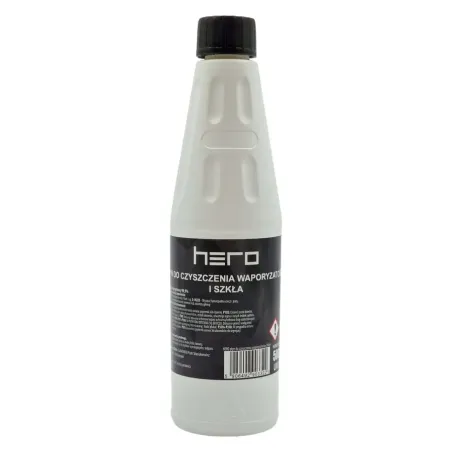 Płyn do czyszczenia waporyzatora oraz szkła 500ml HERO Płyn do czyszczenia waporyzatora oraz szkła 500ml HERO