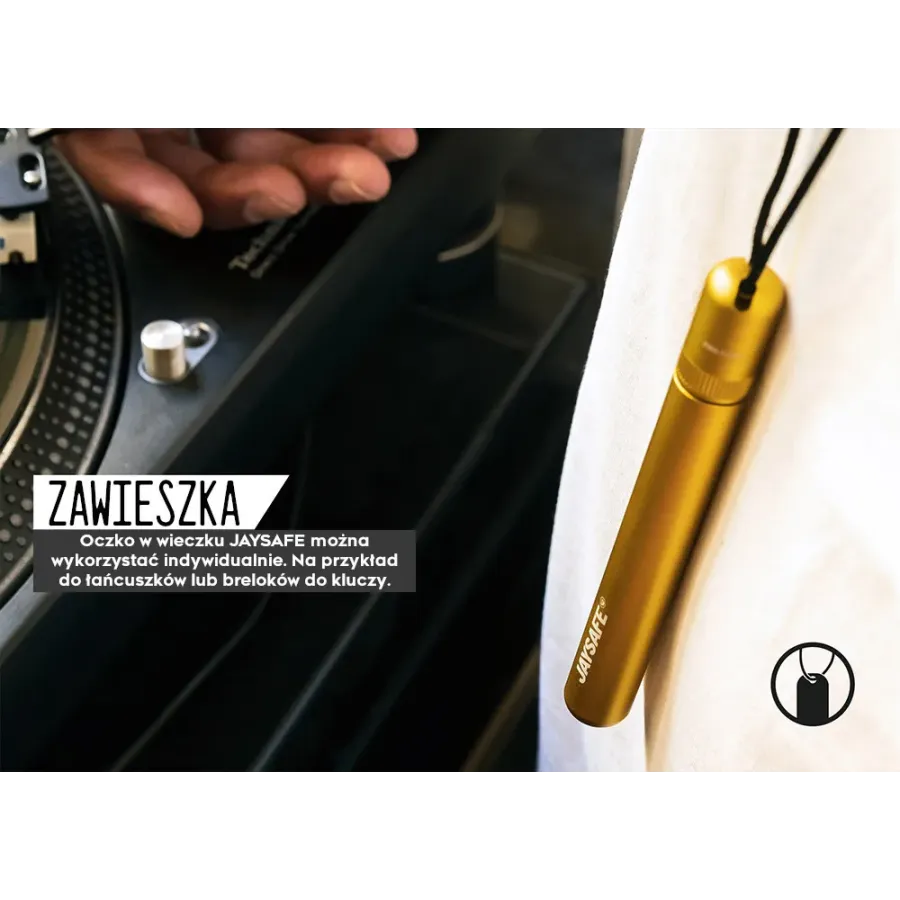 JAYSAFE Joint Case Gold | Hemp Shop JAYSAFE Joint Case Gold | Hemp Shop