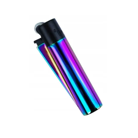 Zapalniczka stalowa Icy Colors Clipper+etui