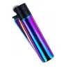 Steel lighter Icy Colors Clipper+case | Hemp Shop Steel lighter Icy Colors Clipper+case | Hemp Shop