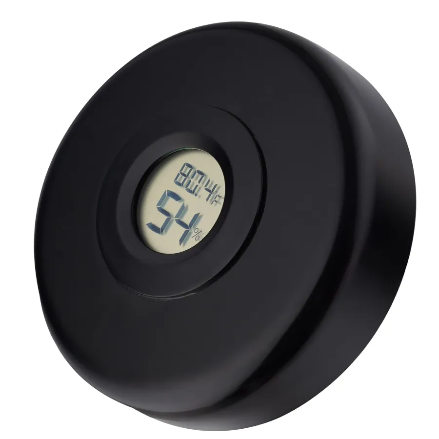 Скляний контейнер без запаху з гігрометром 1000мл HERO | Конопляний магазин