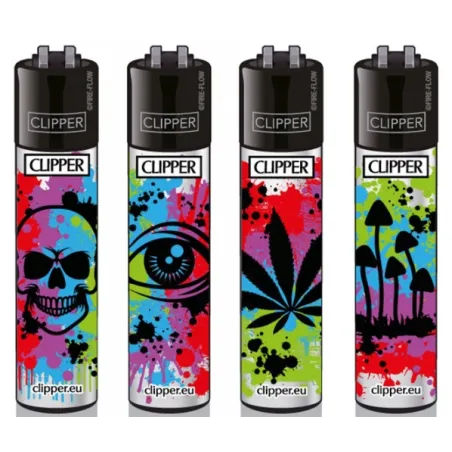 Zapalniczka Clipper SPLATTER SYMBOLS Zapalniczka Clipper SPLATTER SYMBOLS