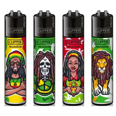 Lighter Clipper Rasta| Hemp Shop Lighter Clipper Rasta| Hemp Shop