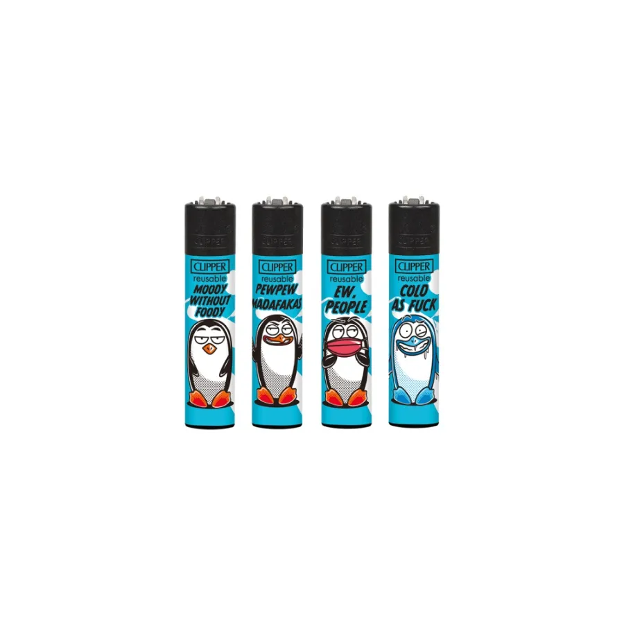 Lighter Clipper Penguins | Hemp Shop