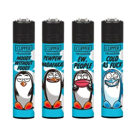 Zapalniczka Clipper Pingwiny Zapalniczka Clipper Pingwiny