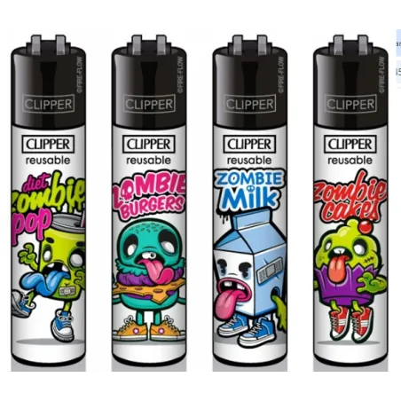 Запальничка Clipper Їжа для зомбі | Конопляний магазин Запальничка Clipper Їжа для зомбі | Конопляний магазин
