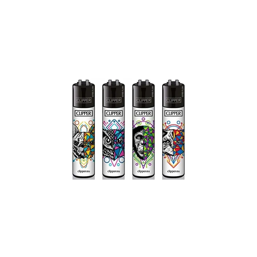 Lighter Clipper Geometrical Animals | Hemp Shop