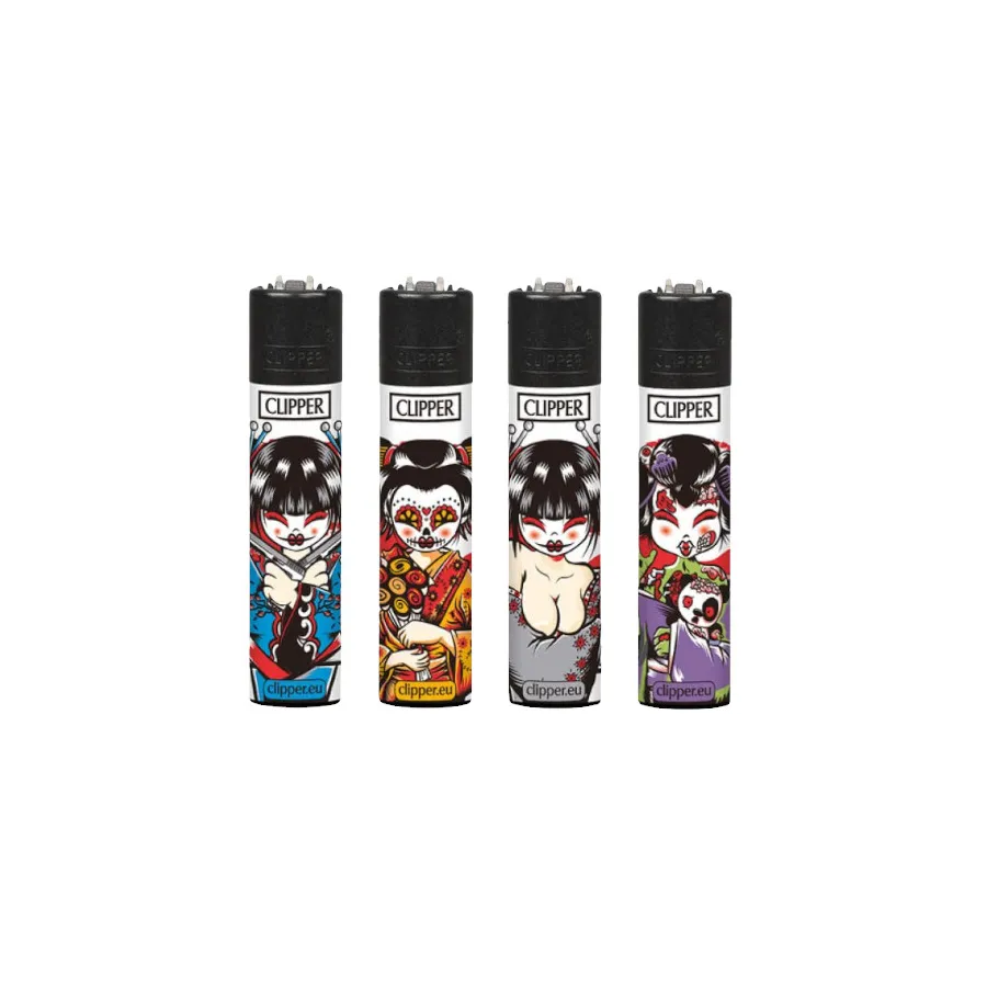 Lighter Clipper Geishas 2 | Hemp Shop