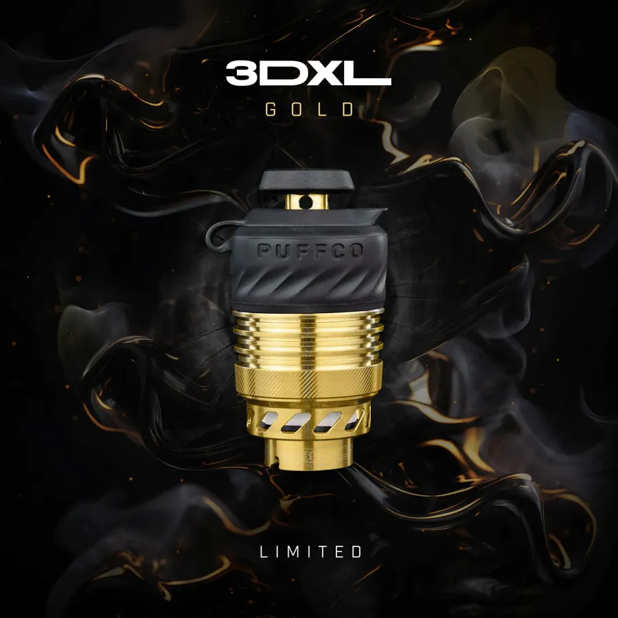 Puffco Peak PRO 3DXL Chamber gold
