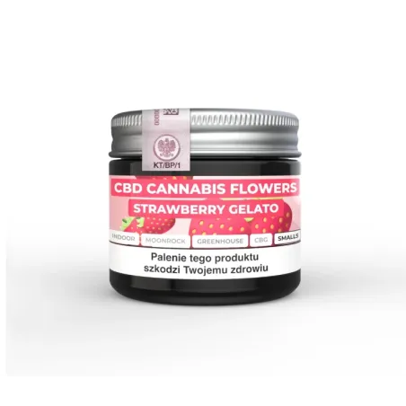 Dried CBD Hemp Strawberry gelato 20g