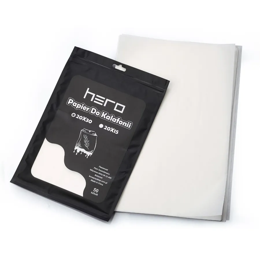 Rosin Paper HERO 20x30cm 50pcs