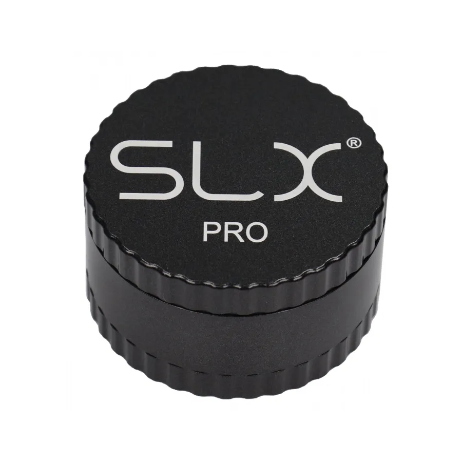 SLX PRO Ceramic Coated Grinder 62mm onyx | Hemp Shop