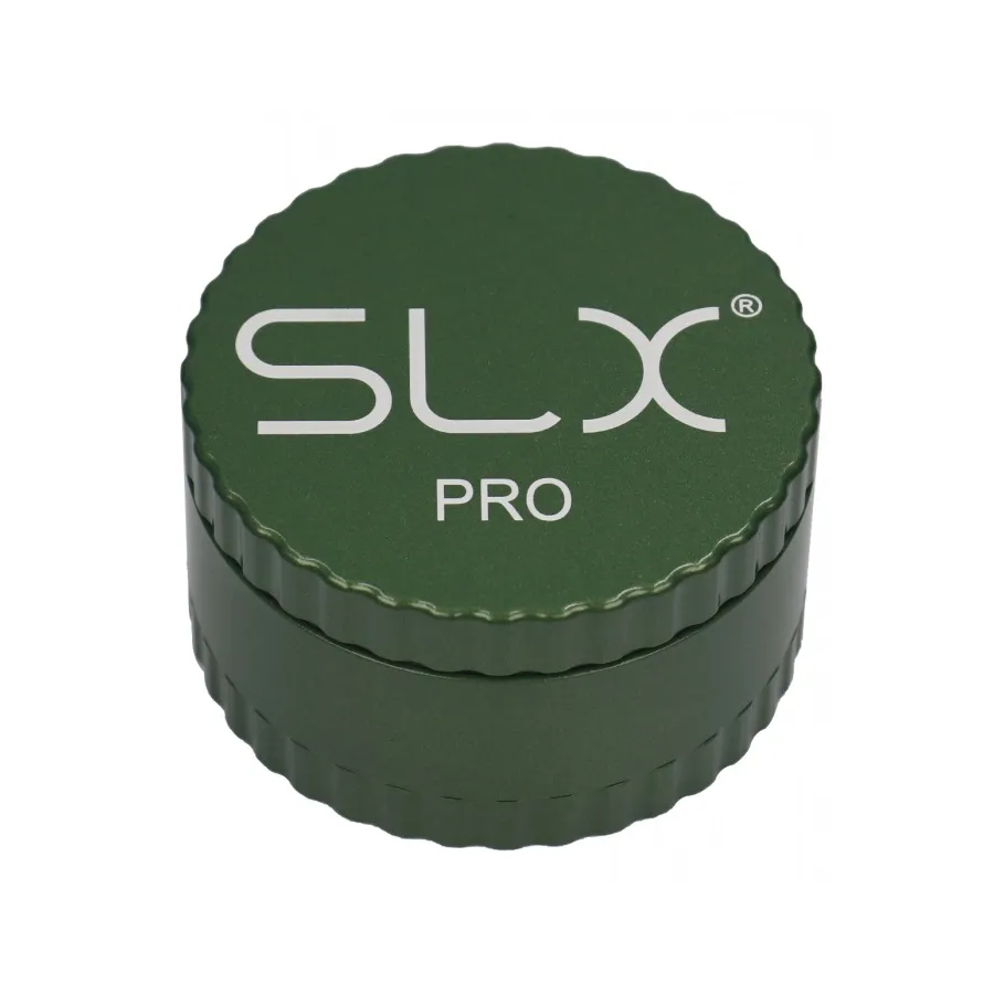 SLX PRO Ceramic Coated Grinder 62mm Leaf Green | Hemp Shop